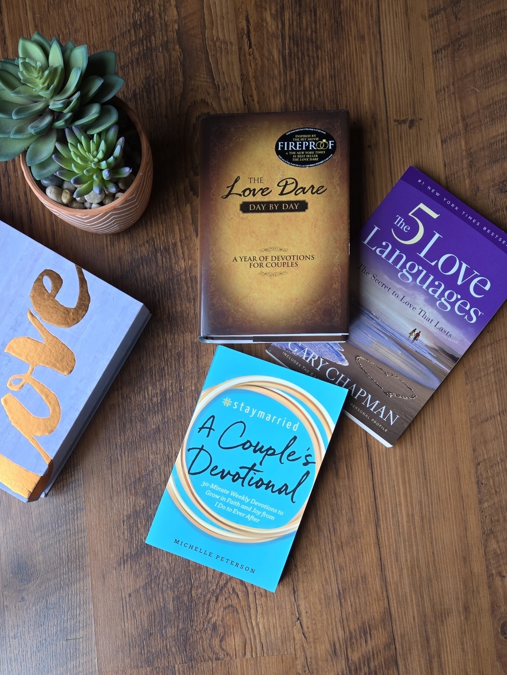 Couple's Marriage/Devotional And Love Languages Books
